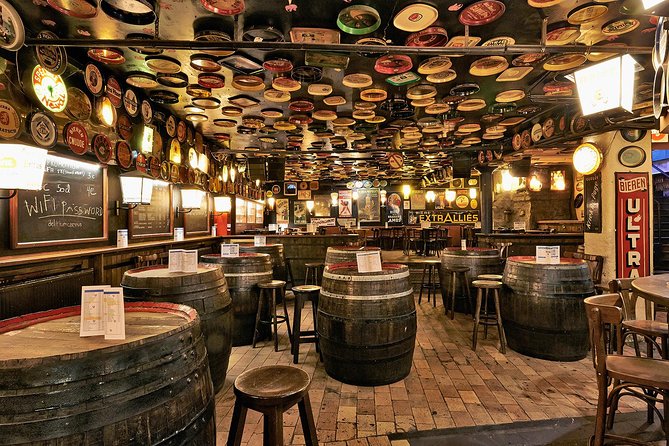 Belgian Beer Tour - The route: meeting at Grand Place, ending at Halles Saint-Géry