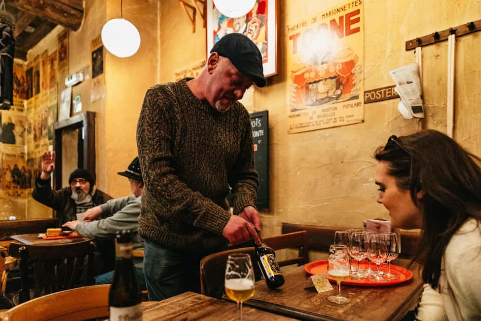 Brussels: Beer Tasting Tour with 7 Beers and Snacks - Brussels beer, explained fast: what you actually learn