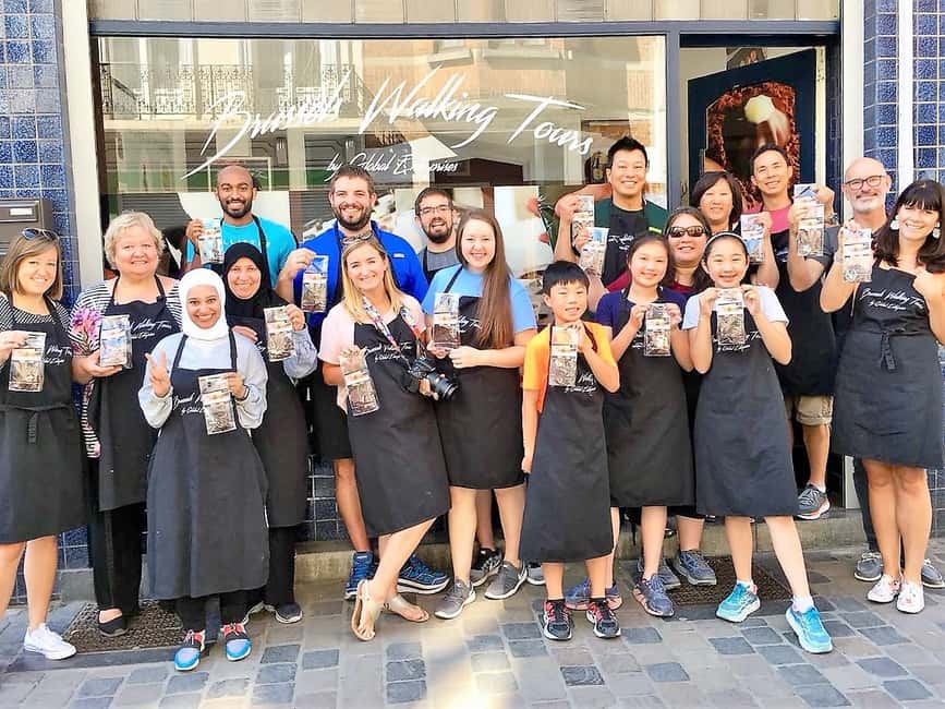Brussels: Chocolate Workshop and Guided Walking Tour - Timing, group energy, and what to expect in 3.5 hours