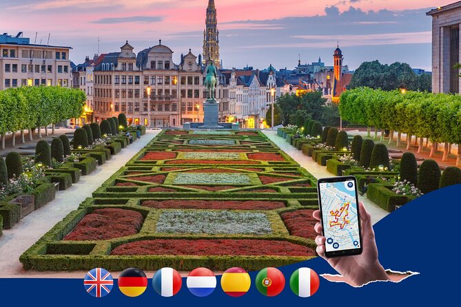 Brussels: City Walk with Audioguide in 7 Languages on your Phone - Starting at Place de la Chapelle: Get Your Bearings Fast