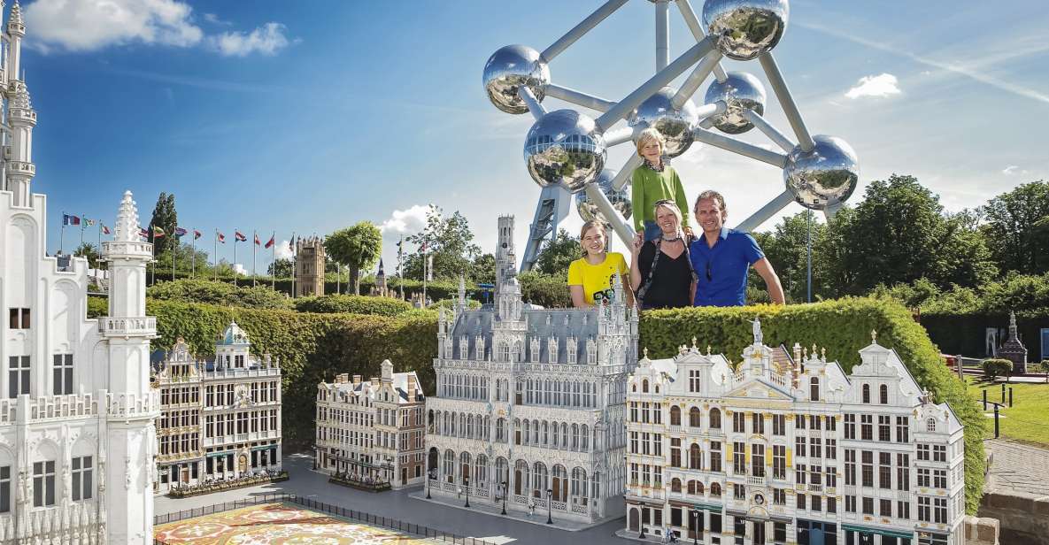 Brussels: Entry Ticket to Mini-Europe - The outdoor mini-city walk: Big monuments, tiny realism