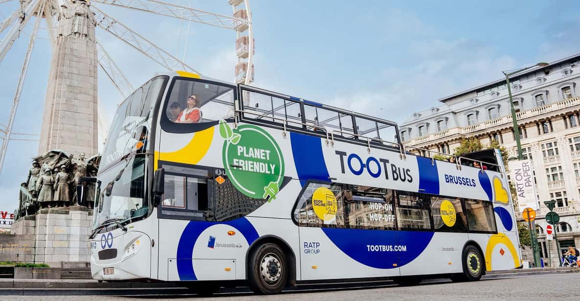 Brussels: Hop-On Hop-Off Bus Tour& Belgian Beer World Museum - Ticket value: $53 buys 48 hours of transport plus one real attraction