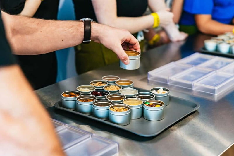 Brussels: Make Your Own Chocolates Workshop with Tastings - The tastings: beans, cacao liqueur, and mucilage granité