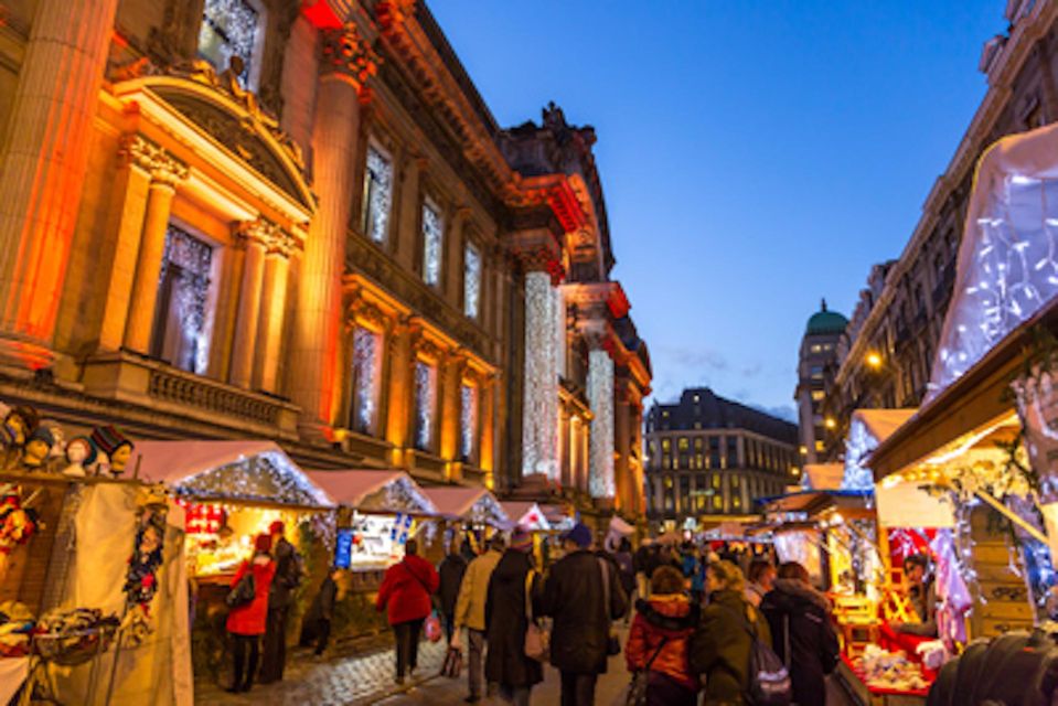 Brussels: Open Top Christmas Lights Tootbus Tour - Getting On at Rue Antoine Dansaert: Where the Tour Starts