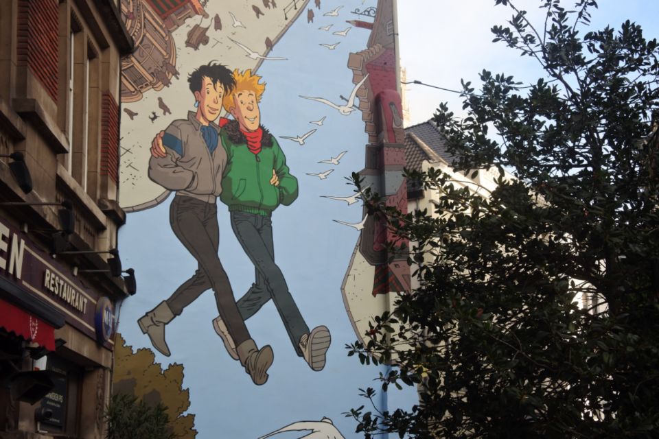 Brussels: The comic book walls walking tour - Beyond the Center: Streets That Make Brussels Feel Bigger
