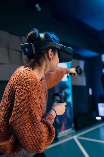 Brussels: Virtual Reality gaming, Arena - What you actually do during your VR session