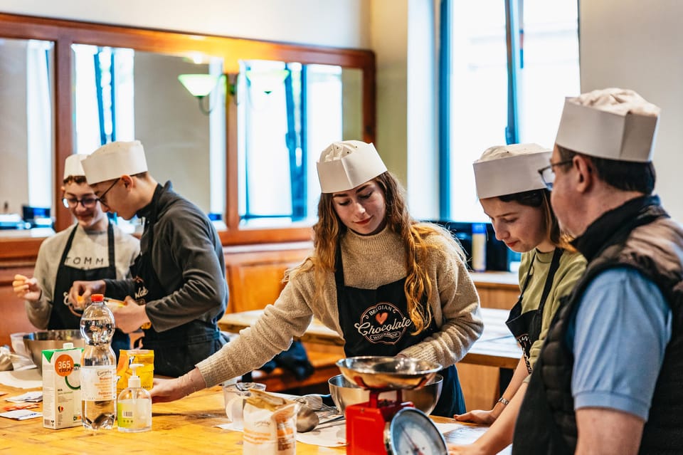 Brussels: Waffle Making Workshop - All You Can Eat - What You Actually Learn: Dough, Baking, Decorating