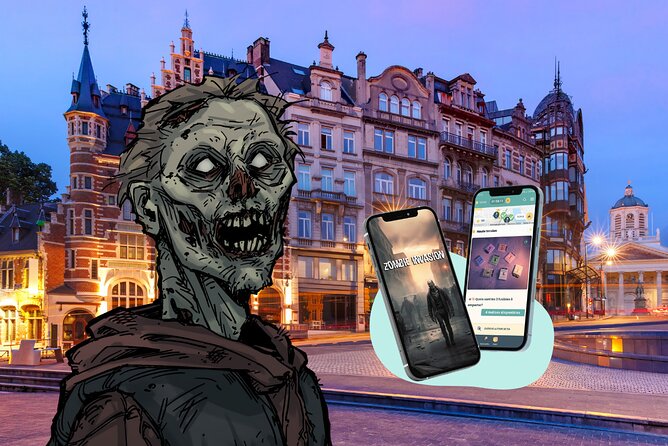 Discover Brussels while escaping the zombies! Escape game - Your route through Brussels: what you can expect without a fixed itinerary