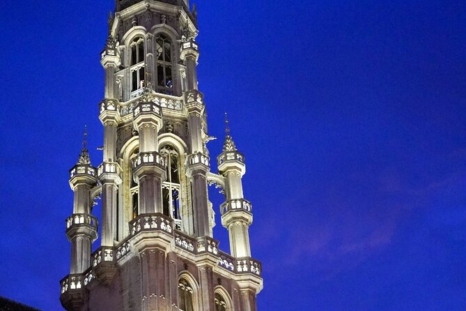 Evening Tour: The Dark Side of Brussels - Petit Sablon’s garden square: 48 bronze statues and a clearer sense of guild power