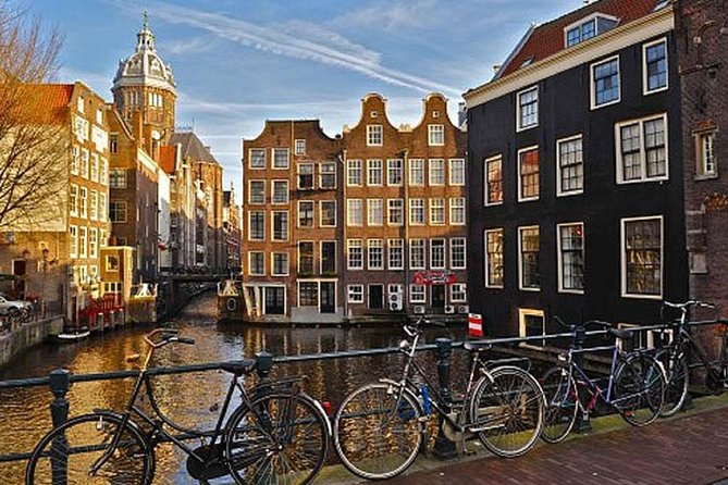 Excursion to Amsterdam by bus from Brussels - Major Amsterdam sights: New Church, Red Light District, Flower Market