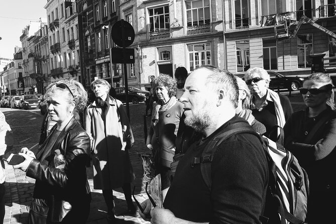 Guided tour: Brussels Crime Scenes - Place du Jardin aux Fleurs: a crime with unusual loot