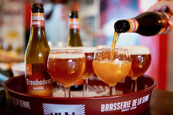Hungry Mary's Famous Beer and Chocolate Tour in Brussels - Stop 6: Grand Place guild house beers and food nibbles