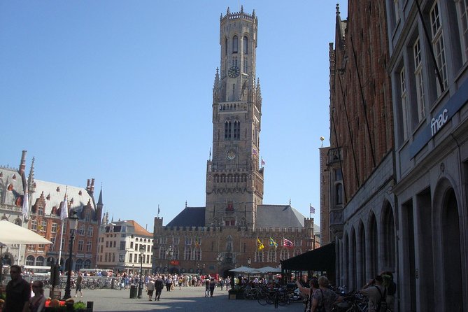 Private Day Trip from Brussels to Bruges - Stop 1: Markt, Bruges’ medieval center turned café streets