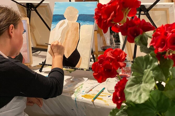 Wine and Painting Workshop Experience in Brussels - Your Photo Reference Is the Secret Sauce (And the Main Rule)